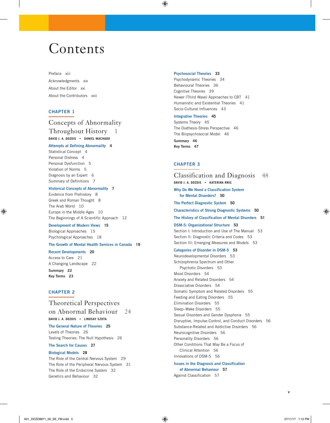 Preview page 6 of Abnormal Psychology Perspectives 6th Edition By David J.A. Dozois eBook PDF