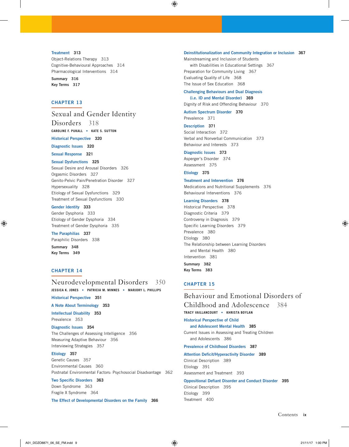 Preview page 10 of Abnormal Psychology Perspectives 6th Edition By David J.A. Dozois eBook PDF