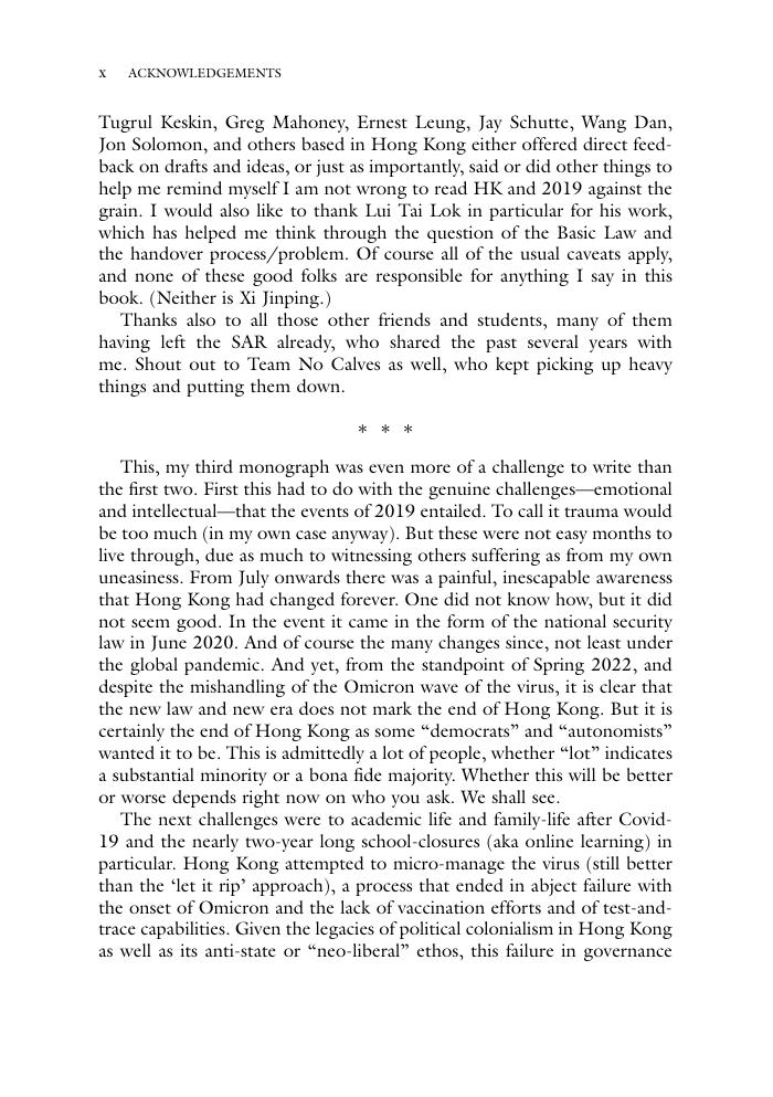 Preview page 8 of After Autonomy A Post-Mortem for Hong Kong’s first Handover 1997–2019 1st Edition By Daniel Vukovich eBook PDF