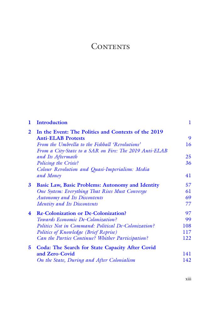Preview page 10 of After Autonomy A Post-Mortem for Hong Kong’s first Handover 1997–2019 1st Edition By Daniel Vukovich eBook PDF