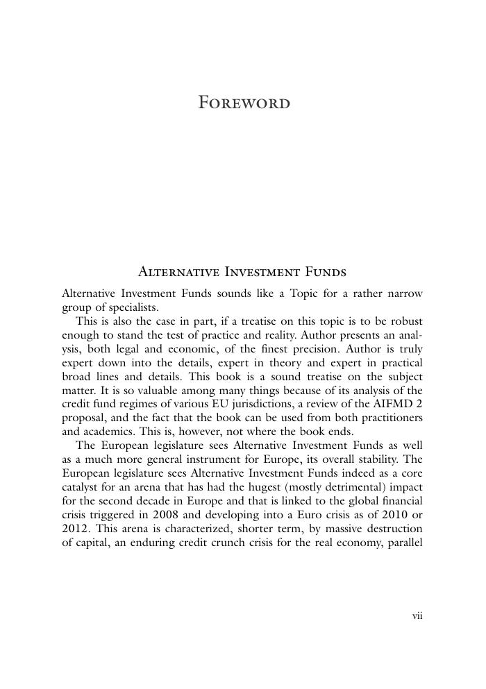 Preview page 7 of Alternative Lending Risks Supervision and Resolution of Debt Funds 1st Edition By Promitheas Peridis eBook PDF