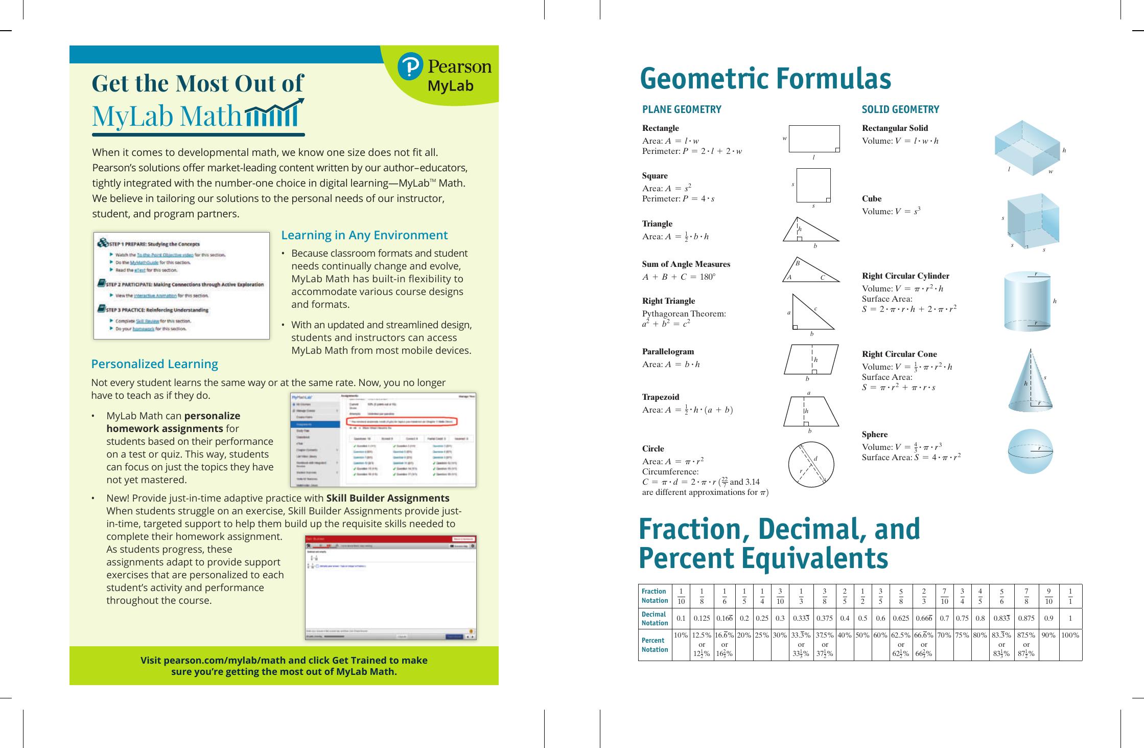 Preview page 2 of Basic college Mathematics 13th Edition By Judith Beecher, Marvin Bittinger, Barbara Johnson eBook PDF