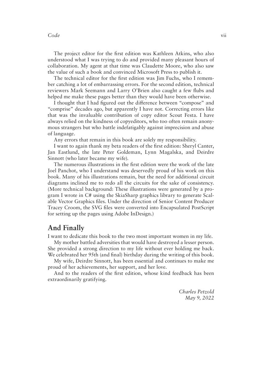Preview page 8 of Code The Hidden Language of Computer Hardware and Software 2nd Edition By Charles Petzold eBook PDF