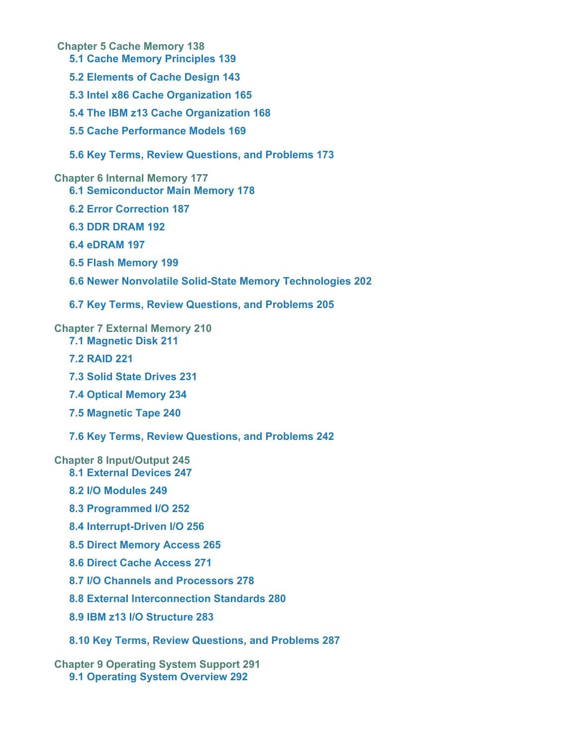 Preview page 8 of Computer Organization and Architecture Designing for Performance 11th Edition By William Stallings eBook PDF
