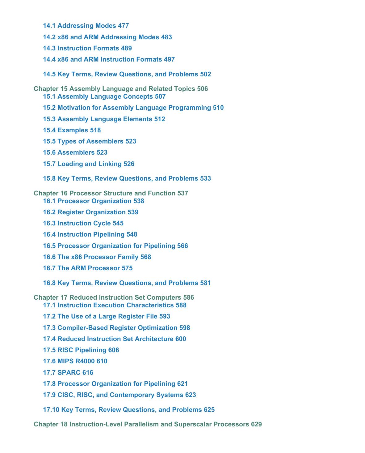Preview page 10 of Computer Organization and Architecture Designing for Performance 11th Edition By William Stallings eBook PDF