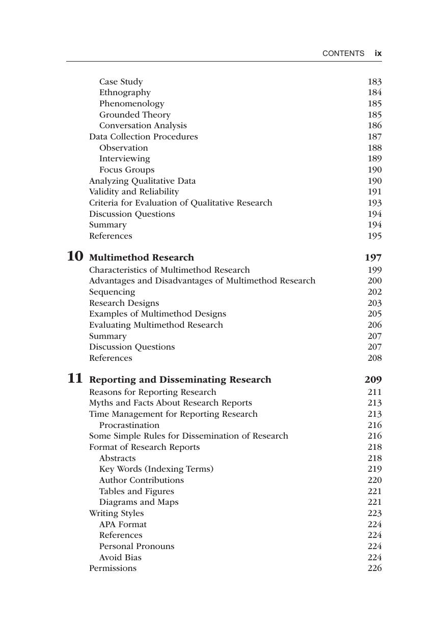 Preview page 9 of Clinical Research Methods in Speech-Language Pathology and Audiology 4th Edition By David Irwin, Jeremy Donai ISBN: 9781