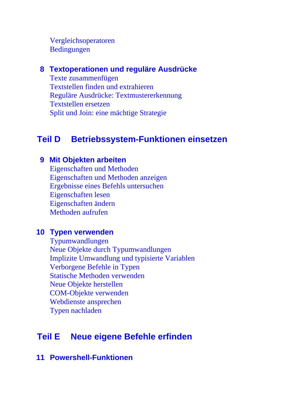 Preview page 9 of eBook Windows PowerShell 1st Edition By  Tobias Weltner