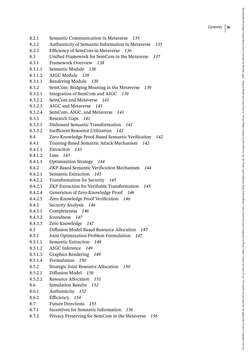Preview page 9 of eBook Wireless Semantic Communications Concepts, Principles, and Challenges 1st Edition By Yao Sun , Lan Zhang , Dusit N