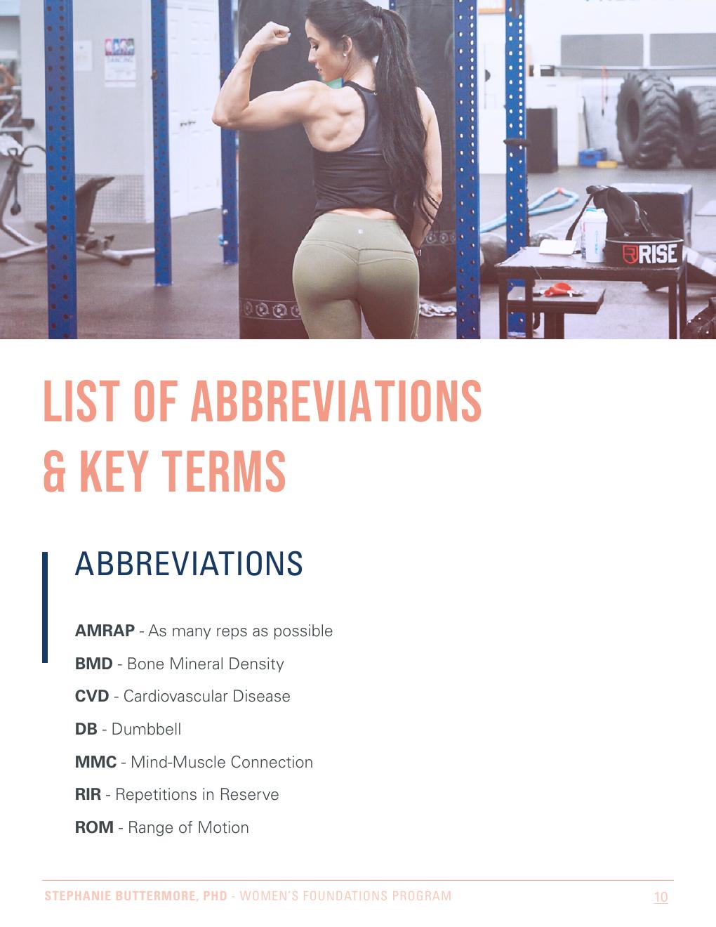 Preview page 10 of eBook Women's Foundations Program Kindle Edition By Stephanie Buttermore