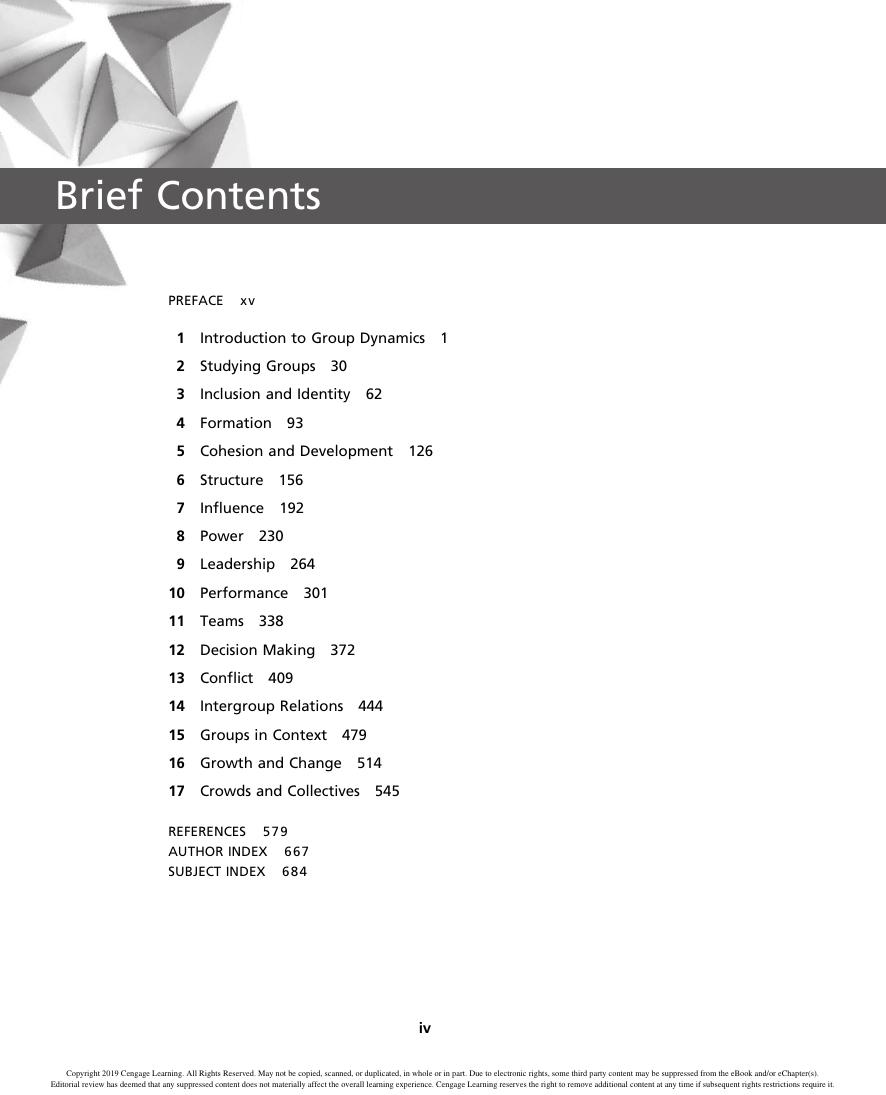 Preview page 7 of Group Dynamics 7th Edition By Donelson R Forsyth