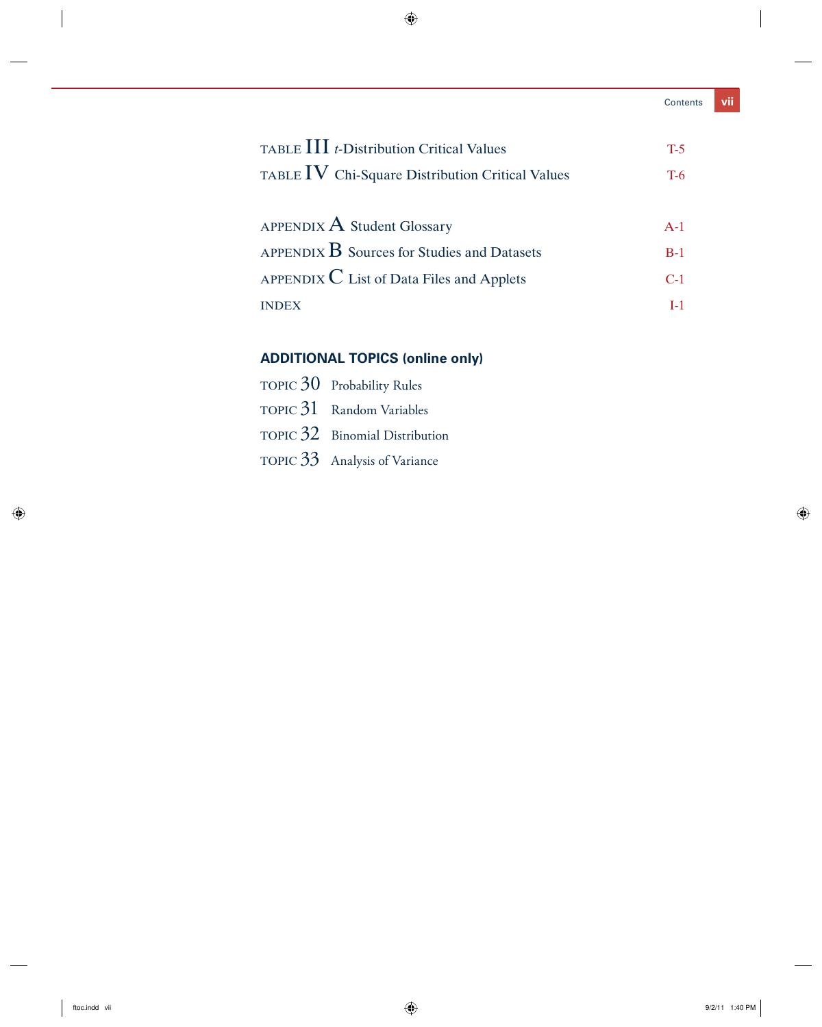 Preview page 9 of eBook Workshop Statistics Discovery with Data 4th Edition By Allan J. Rossman, Beth L. Chance