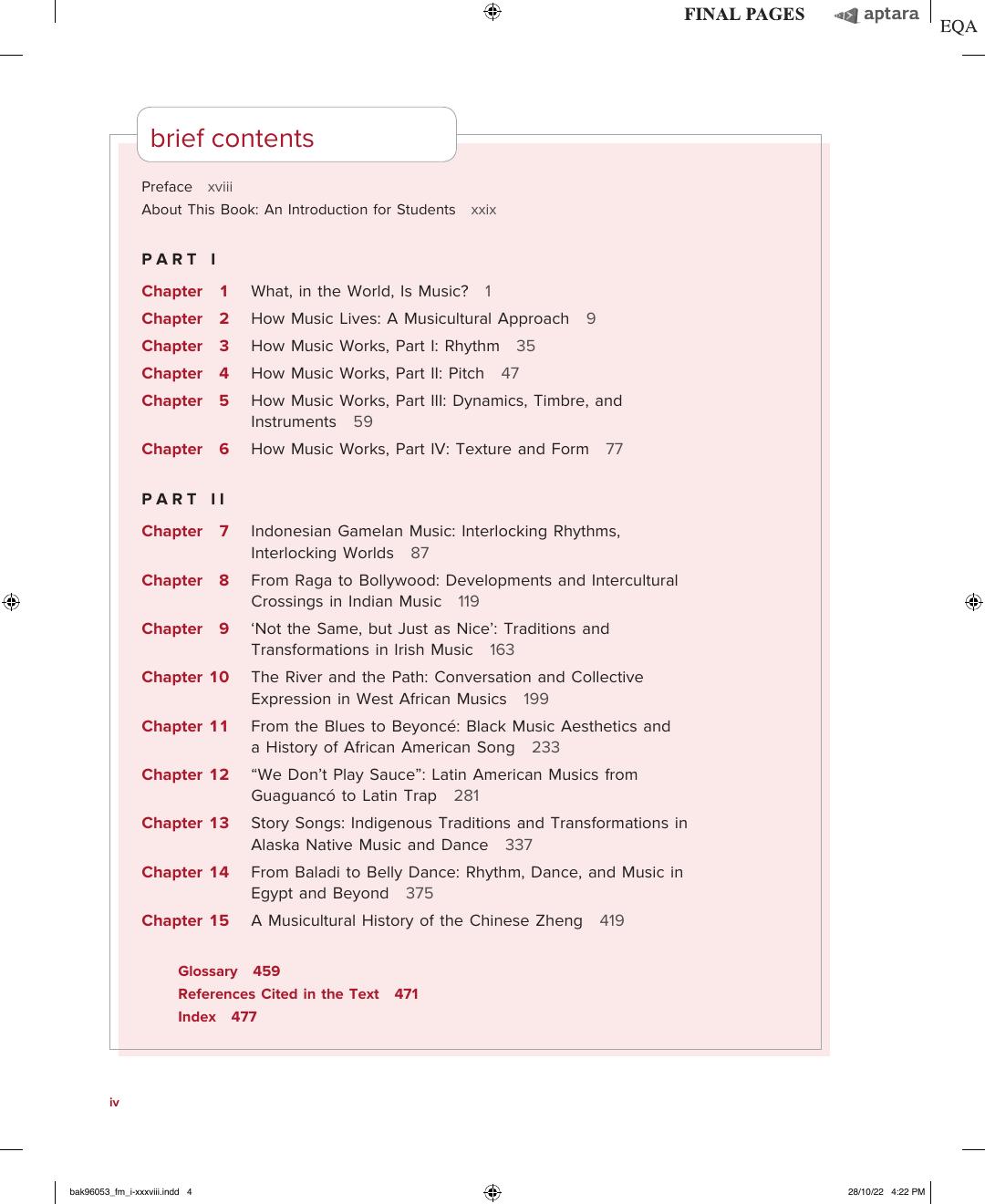 Preview page 4 of eBook World Music Traditions and Transformations 4e Michael Bakan