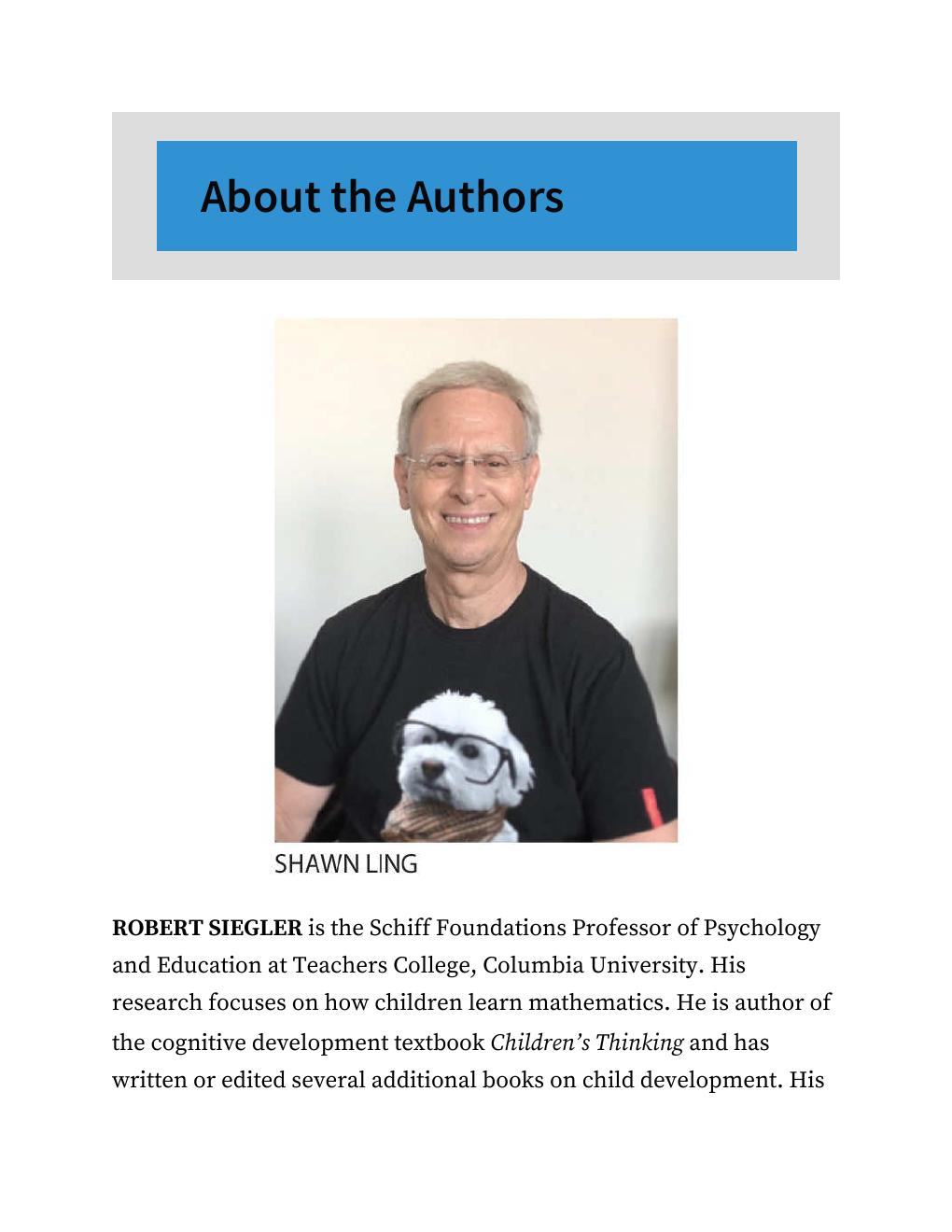 Preview page 10 of How Children Develop 6th Canadian Edition By Robert S. Siegler