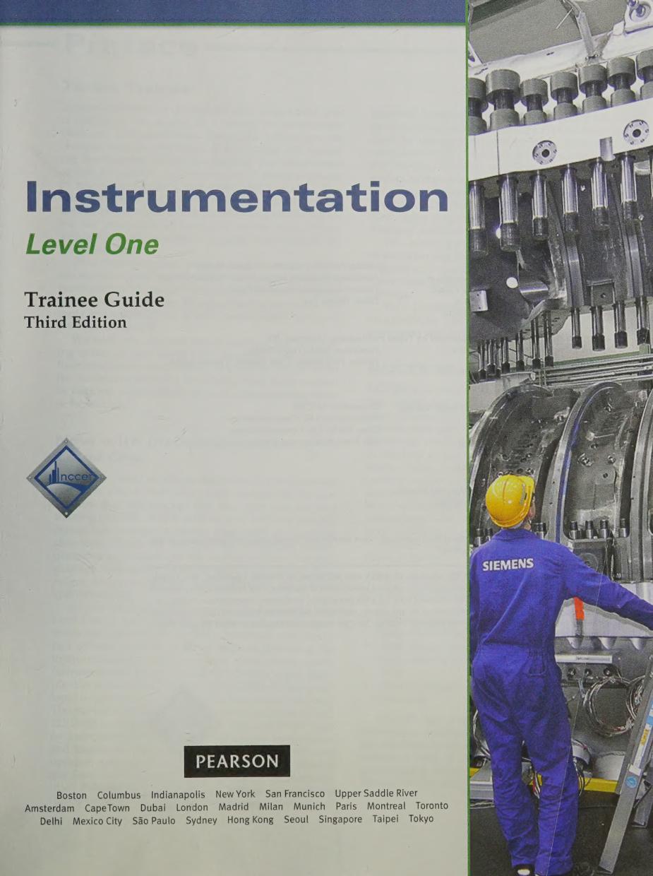 Preview page 3 of Instrumentation Level one trainee guide