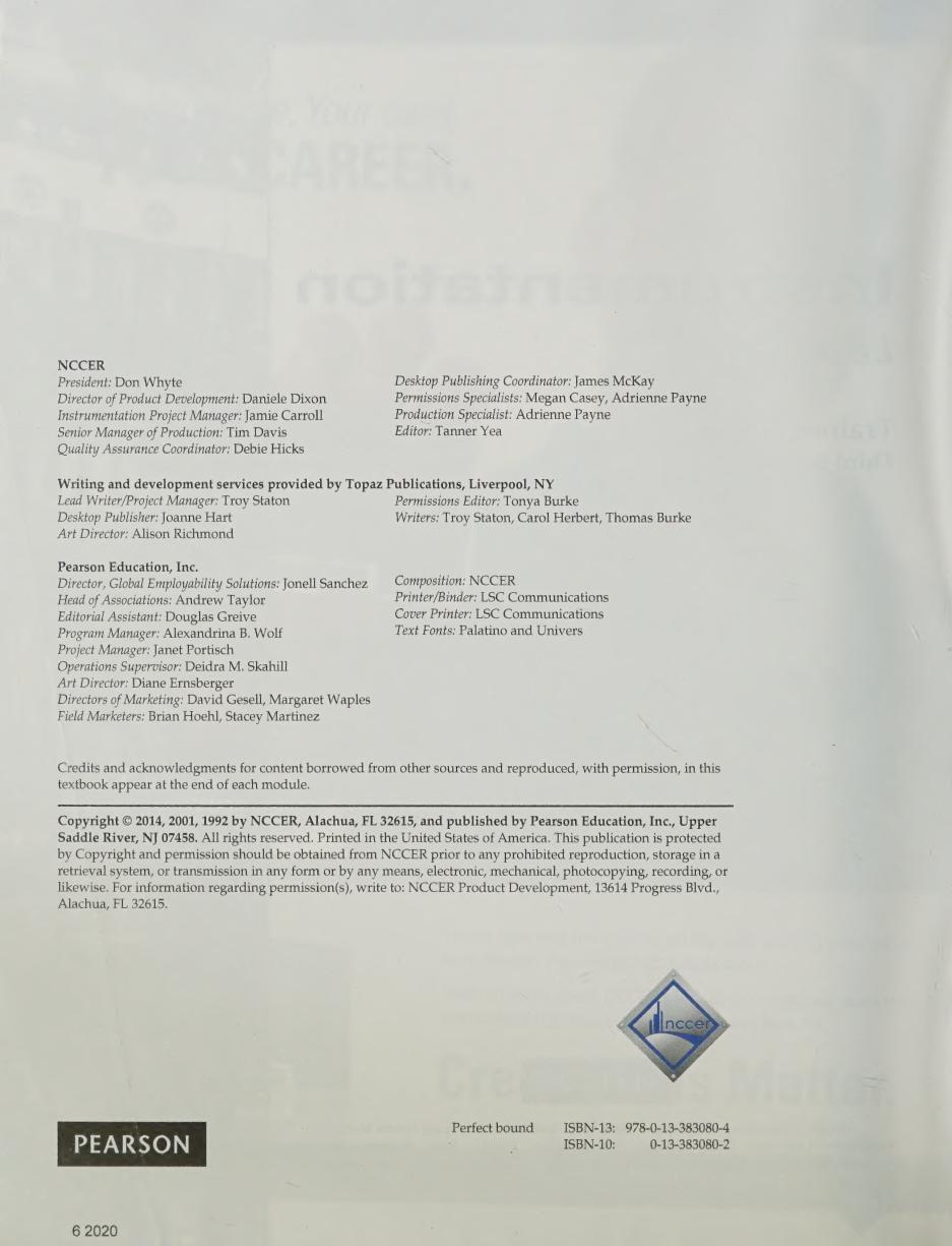 Preview page 4 of Instrumentation Level one trainee guide