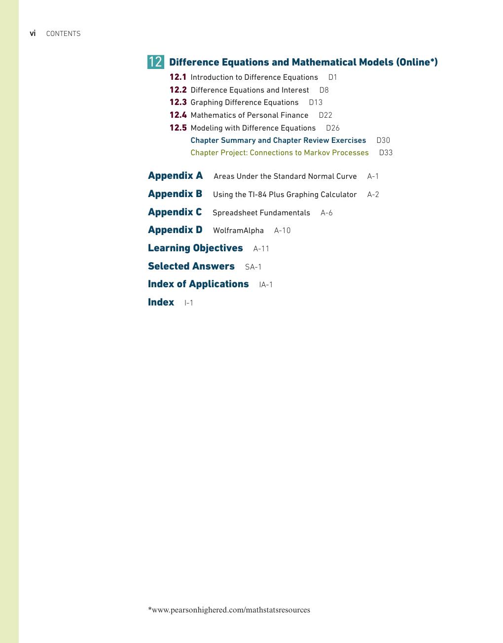 Preview page 5 of Finite Mathematics & Its Applications 13th Edition By Larry Goldstein eBook PDF