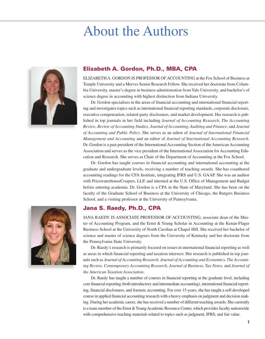 Preview page 7 of Intermediate Accounting 3rd Edition By Elizabeth Gordon eBook PDF