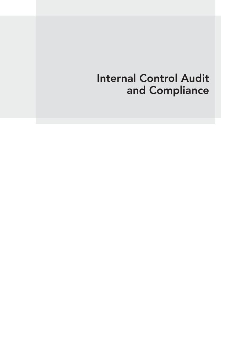 Preview page 3 of Internal Control Audit and Compliance Documentation and Testing Under The New COSO Framework 1st Edition By Lynford Grah