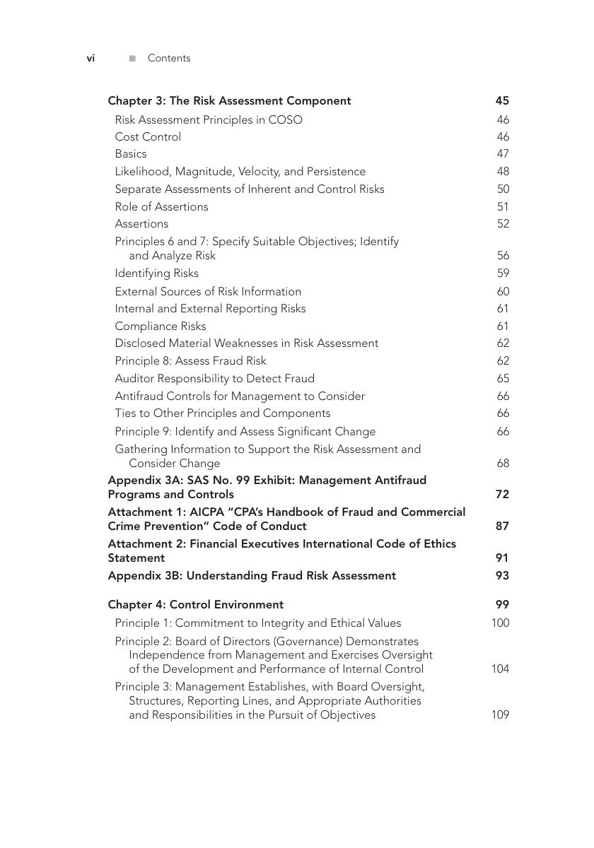 Preview page 8 of Internal Control Audit and Compliance Documentation and Testing Under The New COSO Framework 1st Edition By Lynford Grah