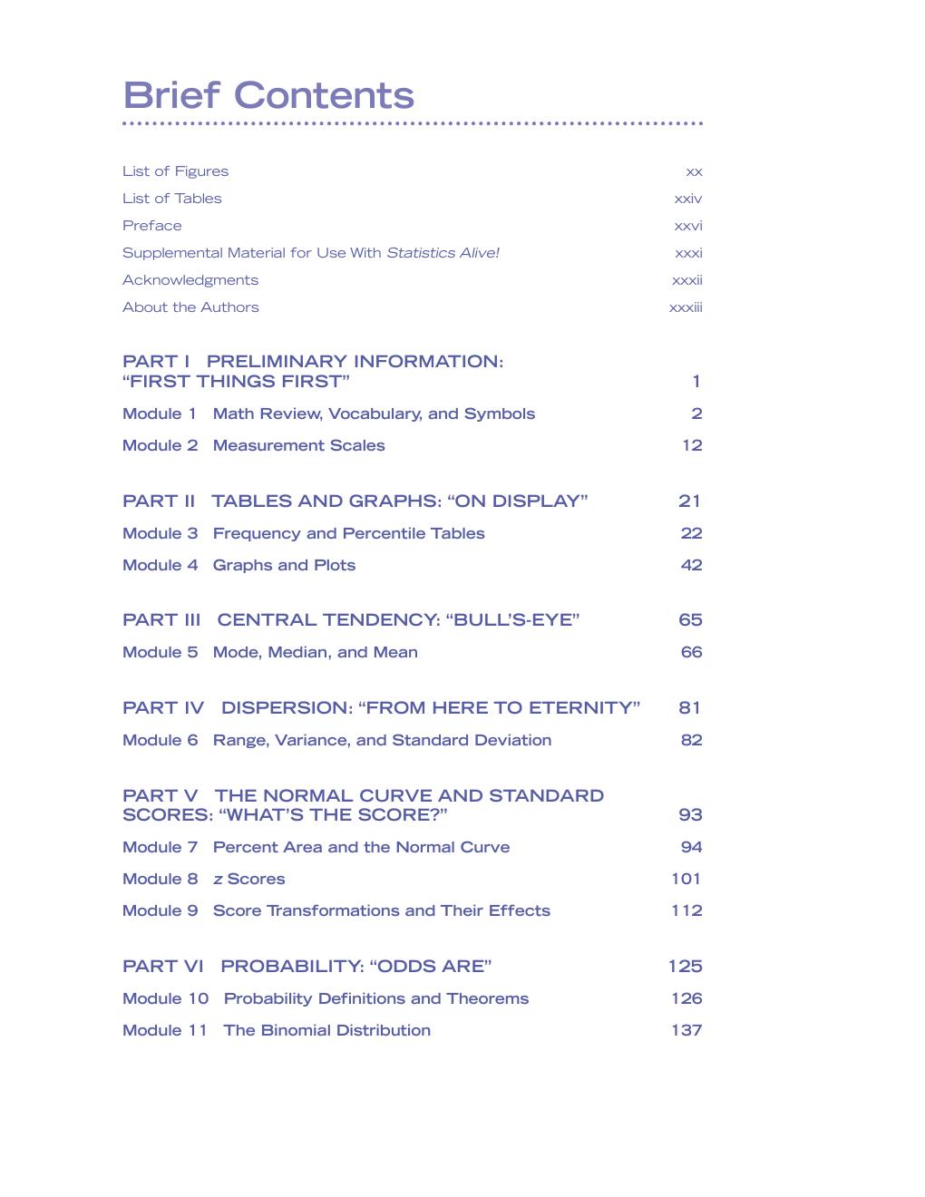 Preview page 8 of Statistics Alive! 3rd Edition By Wendy Steinberg, Matthew Price eBook PDF