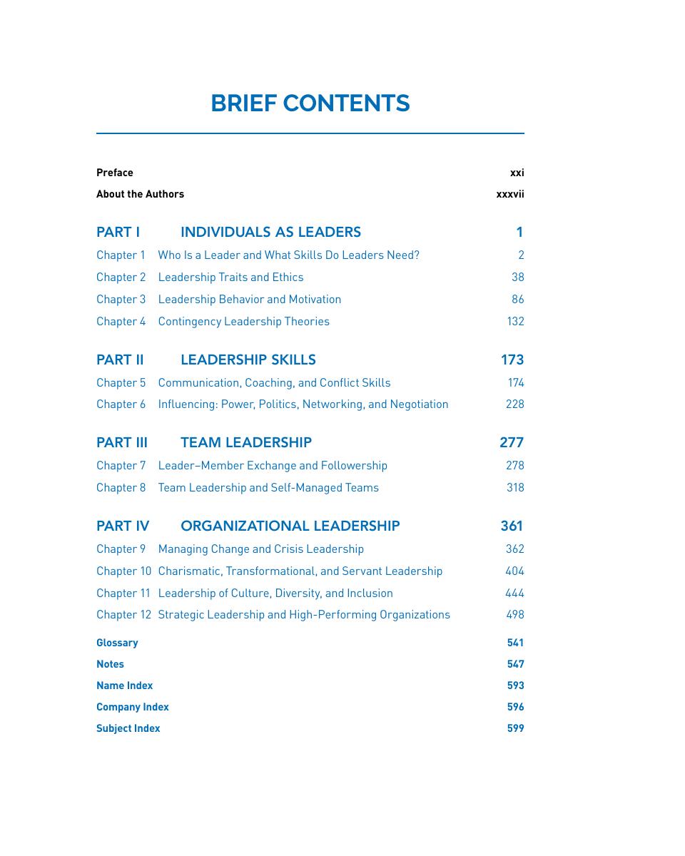 Preview page 6 of Leadership Theory Application & Skill Development 7th Edition By Robert Lussier, Christopher Achua ISBN: 9781071870594