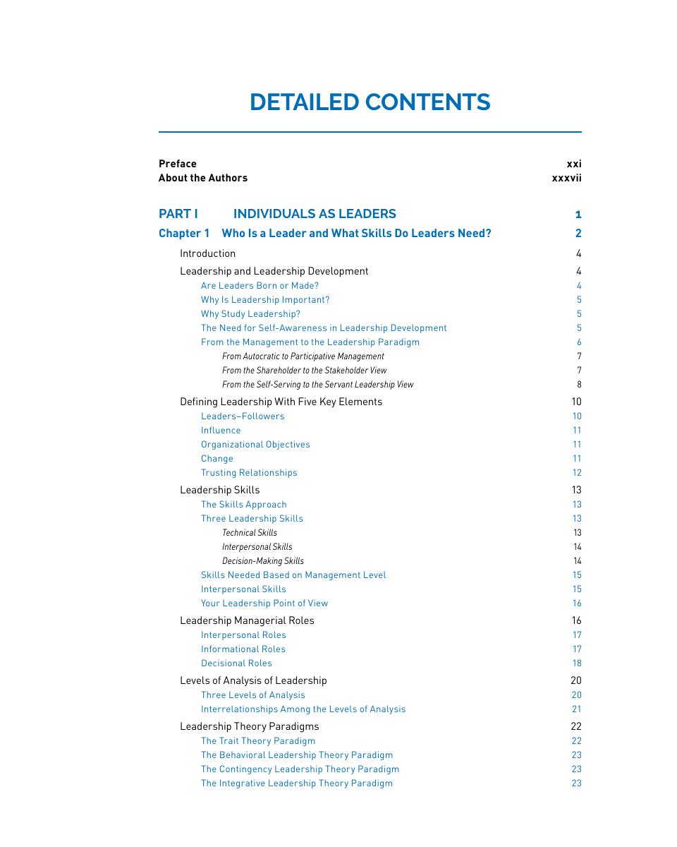 Preview page 7 of Leadership Theory Application & Skill Development 7th Edition By Robert Lussier, Christopher Achua ISBN: 9781071870594