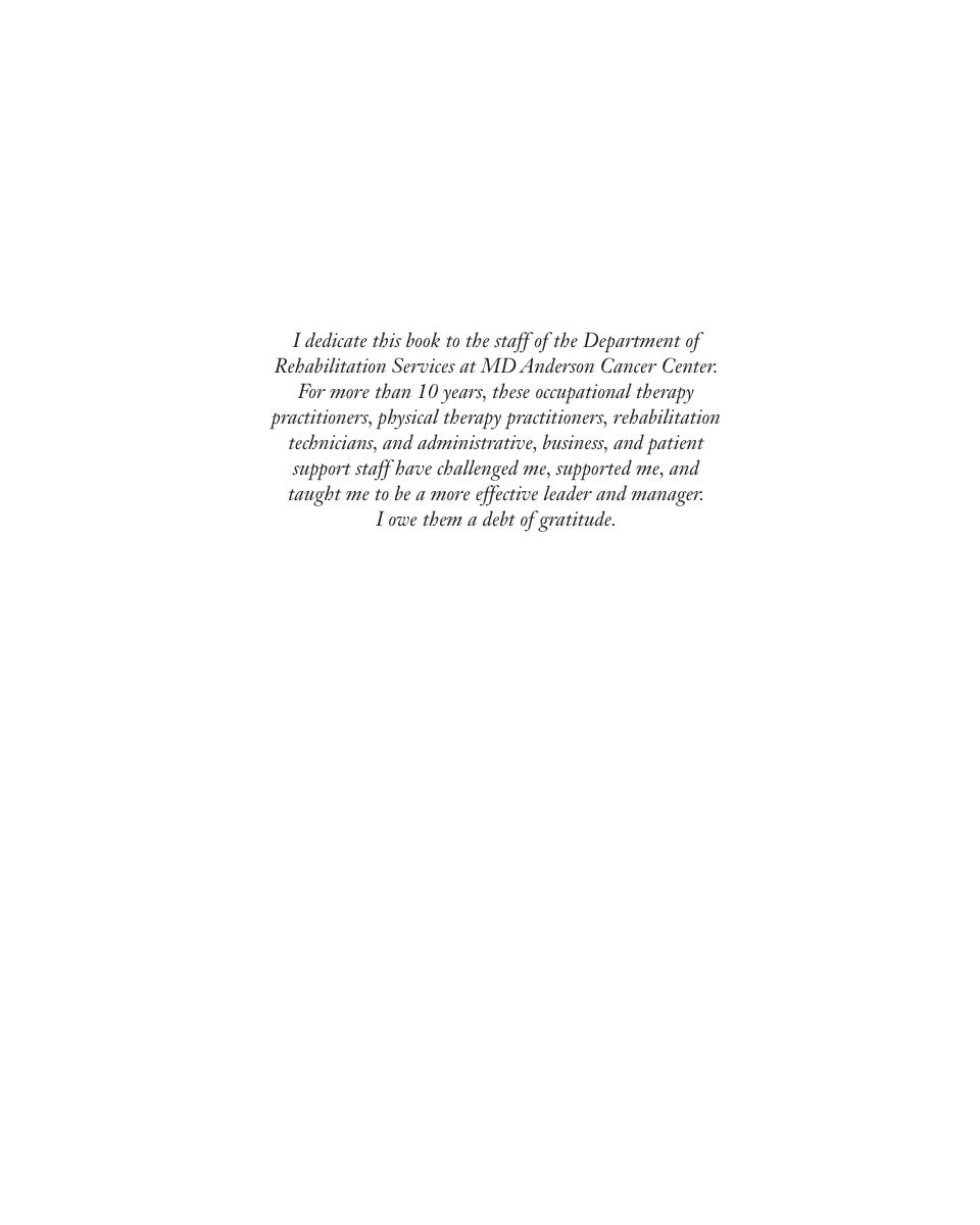 Preview page 5 of Leading & Managing Occupational Therapy Services An Evidence-Based Approach 3rd Edition By Brent Braveman ISBN: 97817196