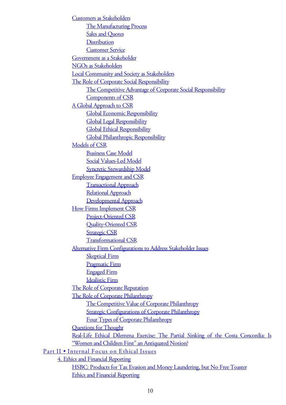 Preview page 10 of Understanding Business Ethics 3rd Edition By Peter Allen Stanwick, Sarah D Stanwick