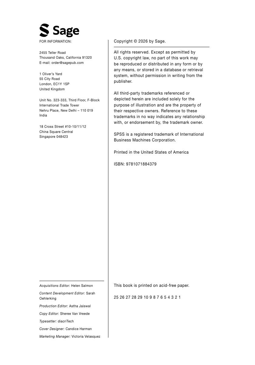 Preview page 5 of Using SPSS for Research Methods and Social Statistics 8th Edition By William E Wagner-Huang