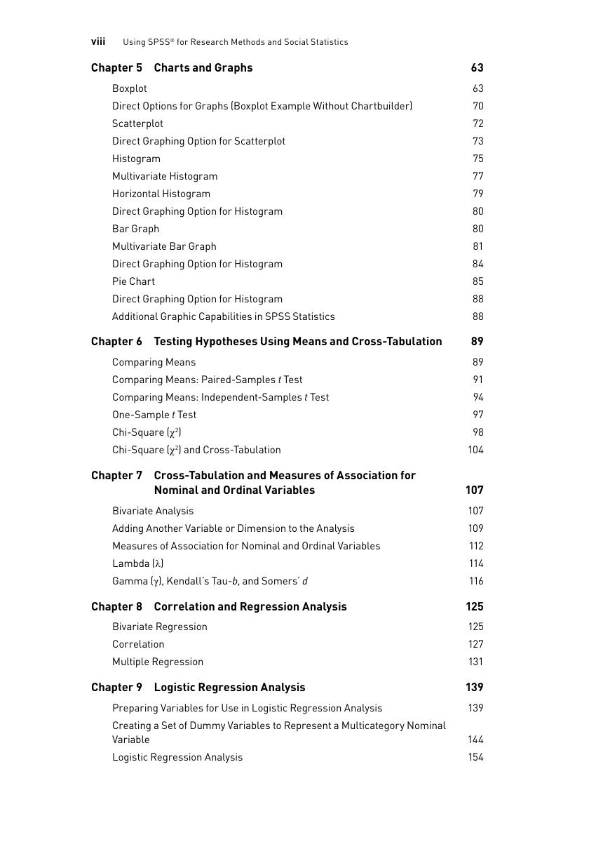 Preview page 9 of Using SPSS for Research Methods and Social Statistics 8th Edition By William E Wagner-Huang
