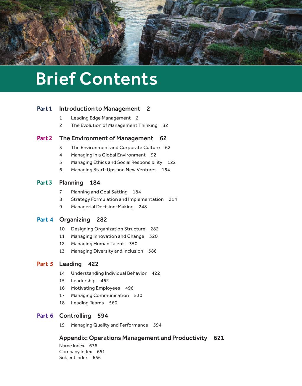 Preview page 6 of Management 15th Edition By Richard Daft eBook PDF