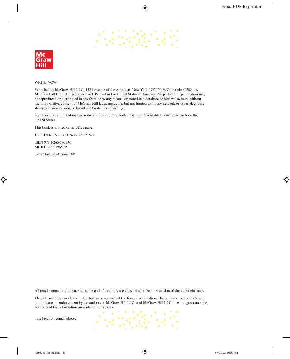 Preview page 5 of eBook Write Now 4th Edition, By Karin L. Russell