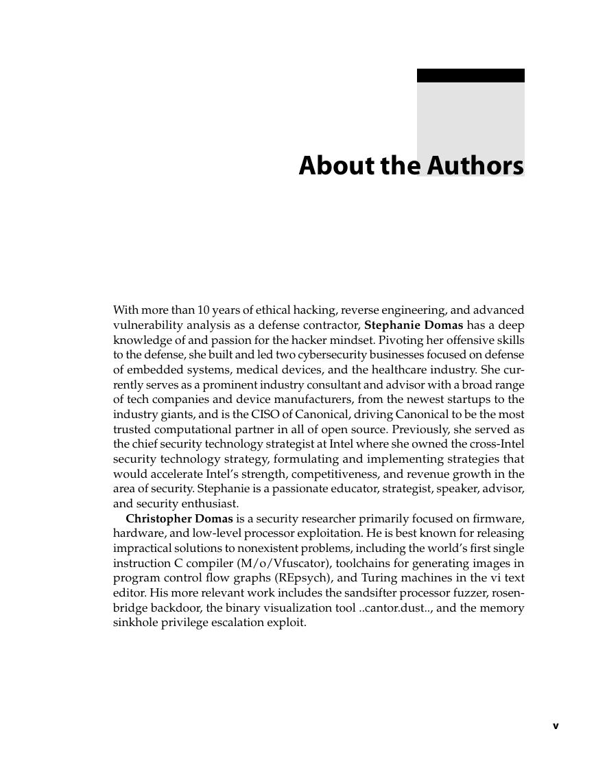 Preview page 4 of eBook x86 Software Reverse Engineering, Cracking, and Counter Measures 1st Edition By Stephanie Domas , Christopher Doma