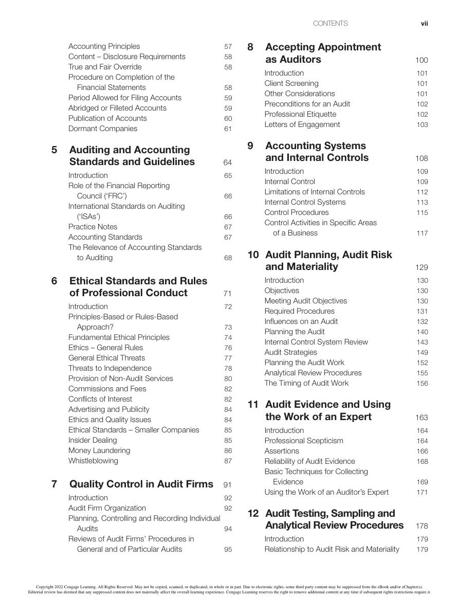 Preview page 9 of Auditing 12th Edition By Alan Millichamp, John Taylor eBook PDF