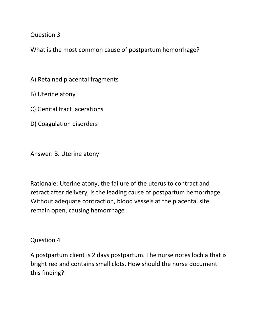 Preview page 3 of NSG 3500 EXAM 3 Practice Test Bank Complete Practice Test –  2026-2027.