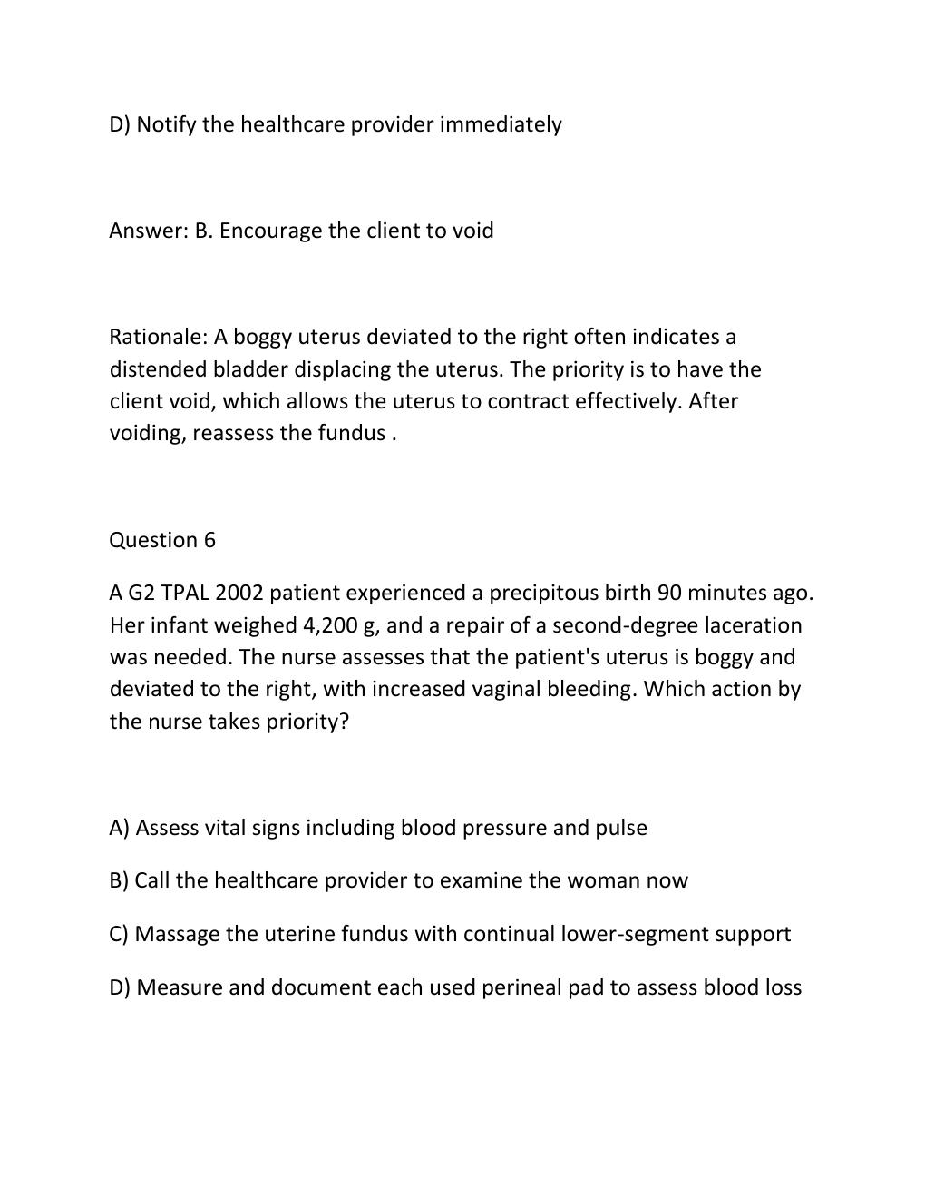 Preview page 5 of NSG 3500 EXAM 3 Practice Test Bank Complete Practice Test –  2026-2027.