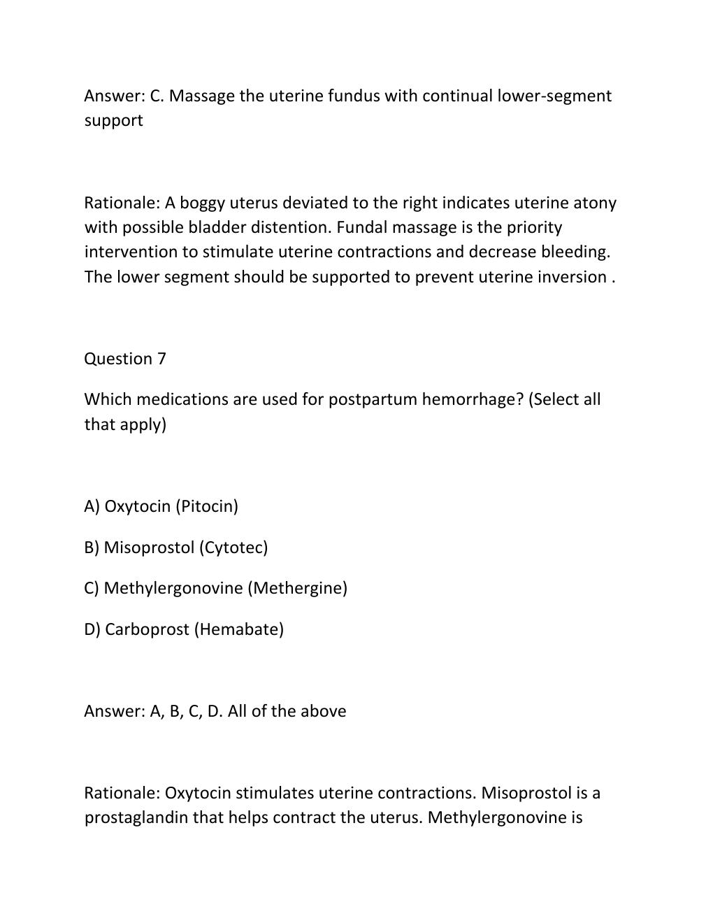 Preview page 6 of NSG 3500 EXAM 3 Practice Test Bank Complete Practice Test –  2026-2027.