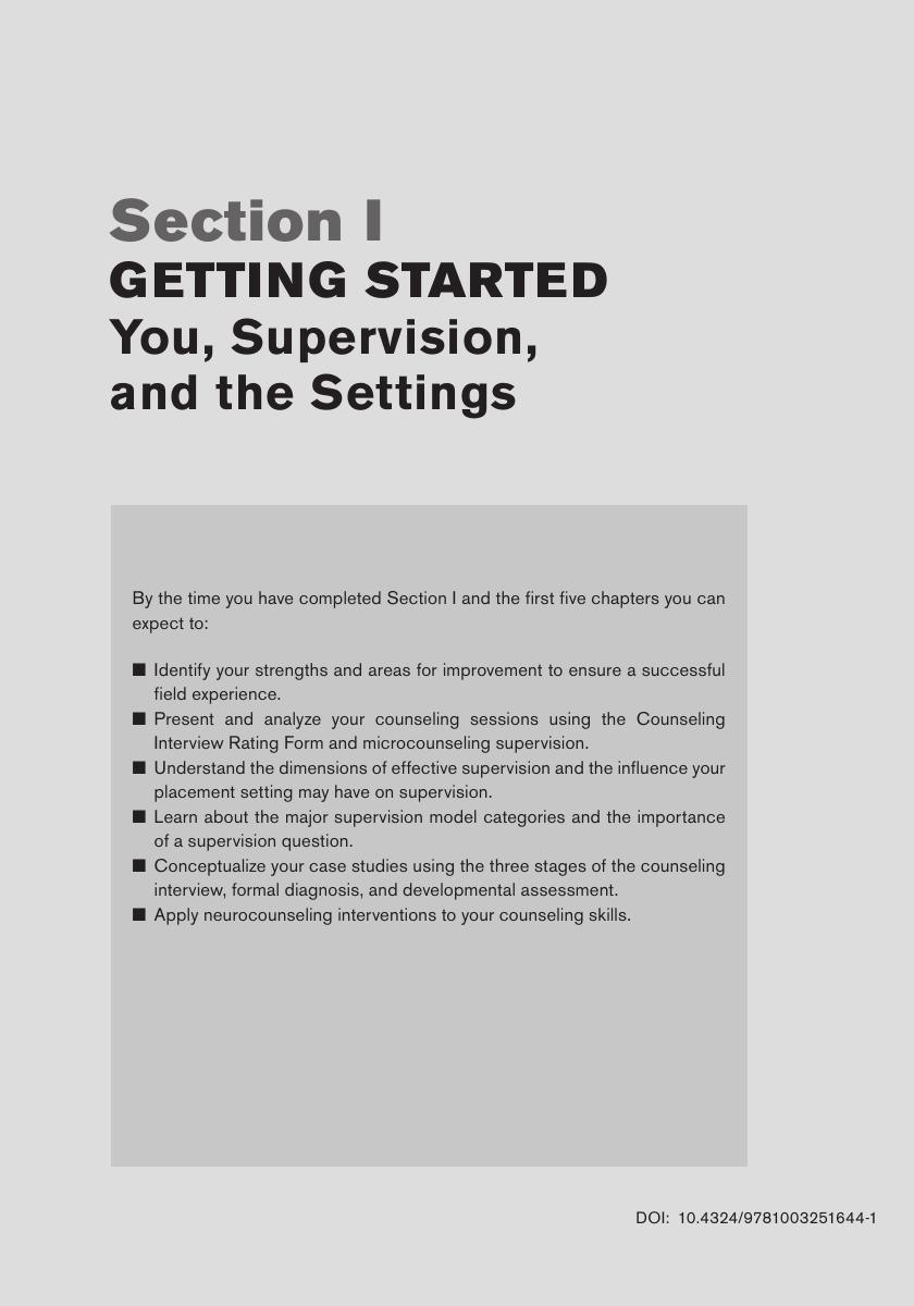 Preview page 10 of eBook Your Supervised Practicum and Internship Field Resources for Turning Theory into Action 3e Lori Russell Chapin, Na