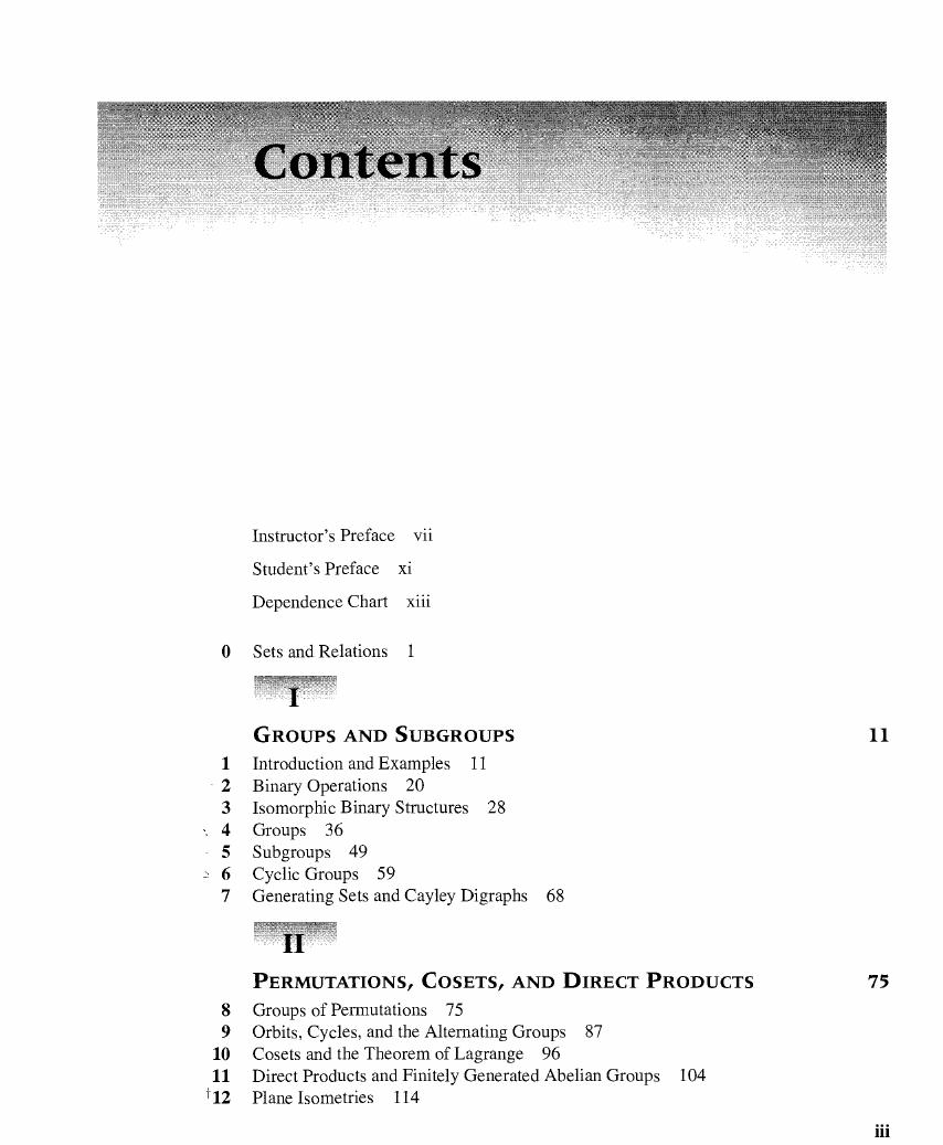 Preview page 2 of A first Course in Abstract Algebra, 7th Edition By John Fraleigh eBook