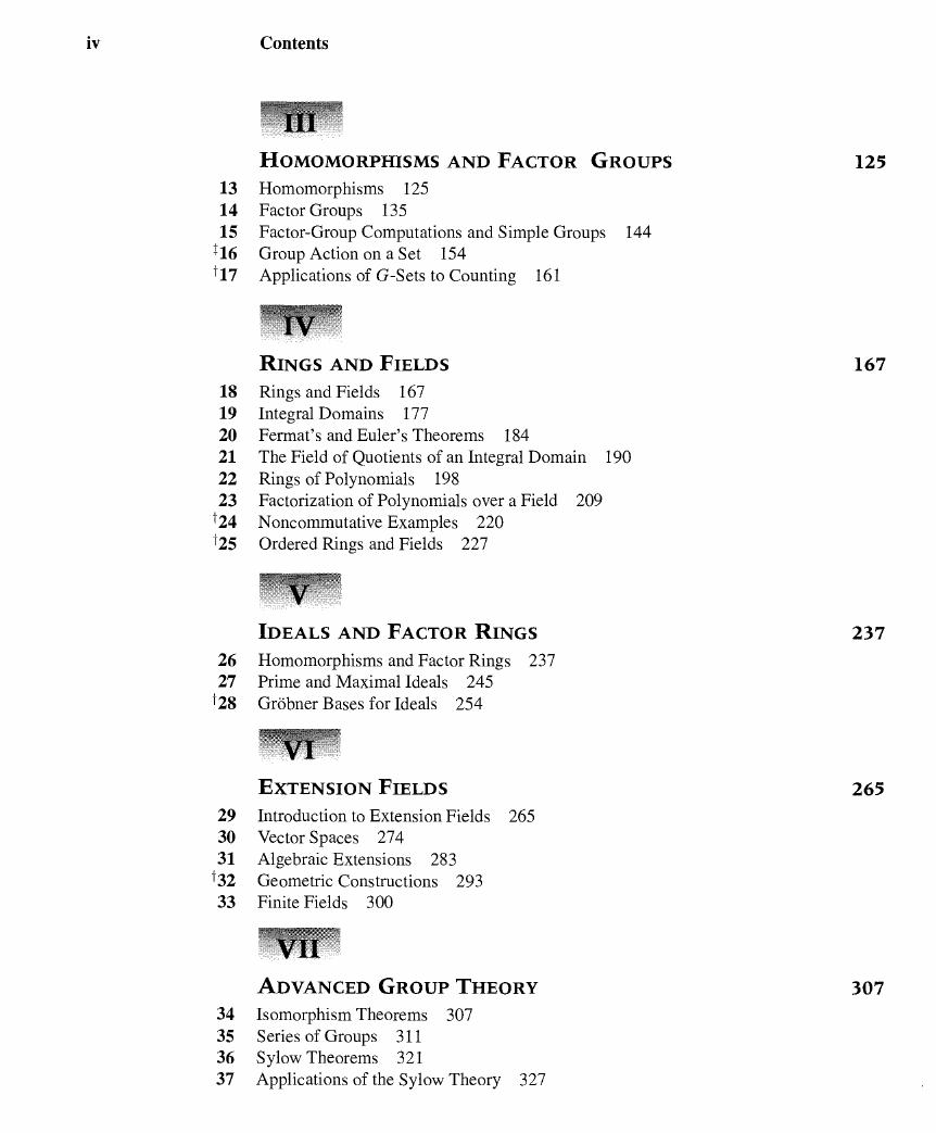 Preview page 3 of A first Course in Abstract Algebra, 7th Edition By John Fraleigh eBook