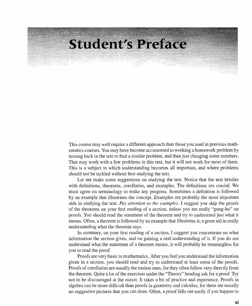 Preview page 8 of A first Course in Abstract Algebra, 7th Edition By John Fraleigh eBook