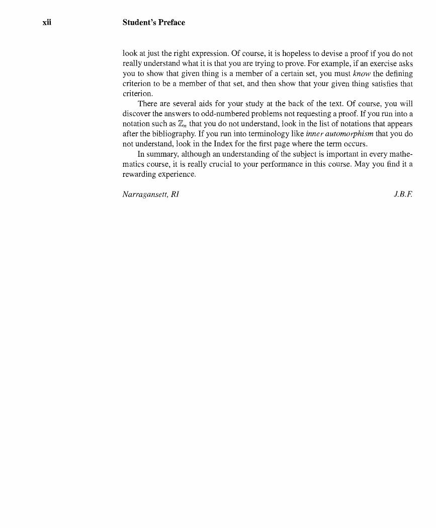 Preview page 9 of A first Course in Abstract Algebra, 7th Edition By John Fraleigh eBook