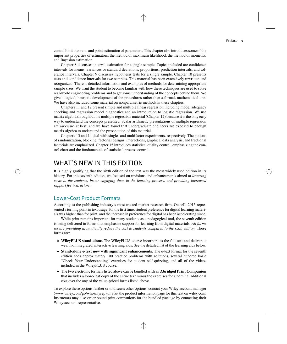 Preview page 7 of Applied Statistics and Probability for Engineers, 7e Montgomery, Runger eBook