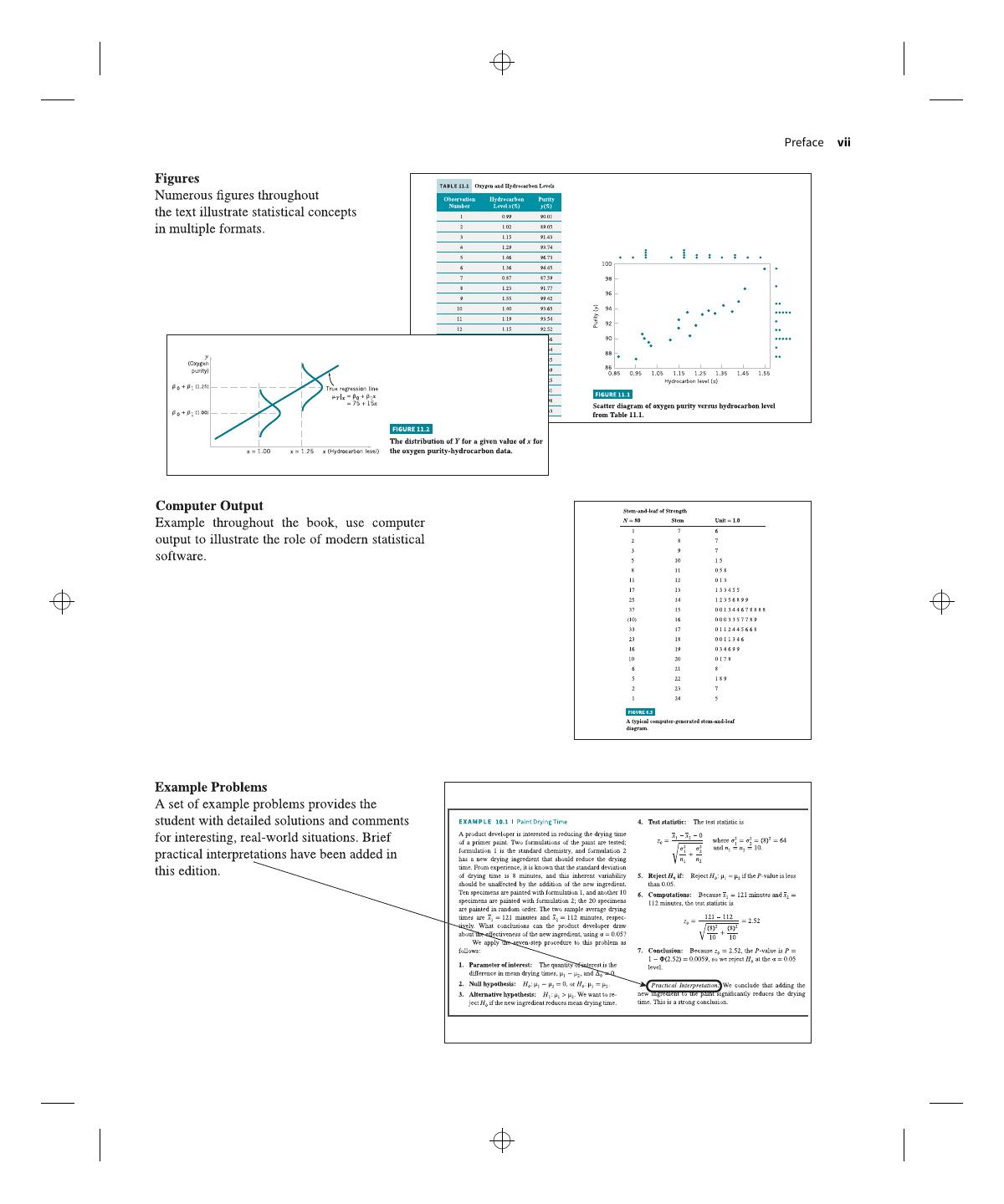 Preview page 9 of Applied Statistics and Probability for Engineers, 7e Montgomery, Runger eBook
