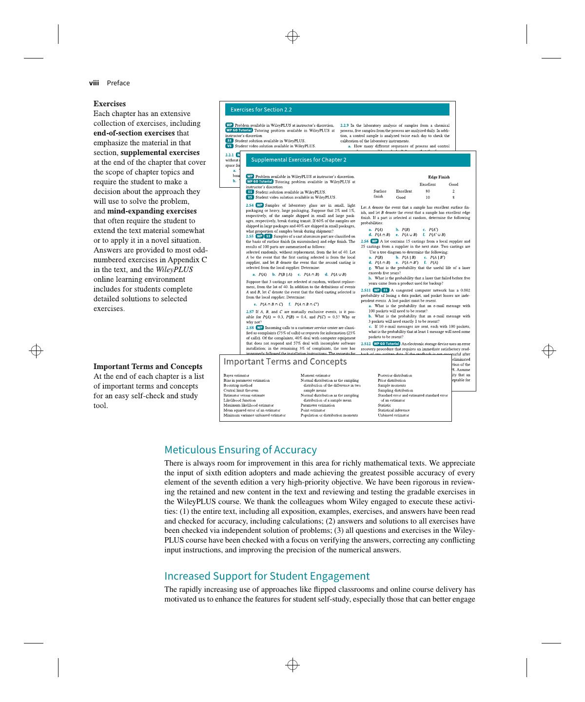 Preview page 10 of Applied Statistics and Probability for Engineers, 7e Montgomery, Runger eBook