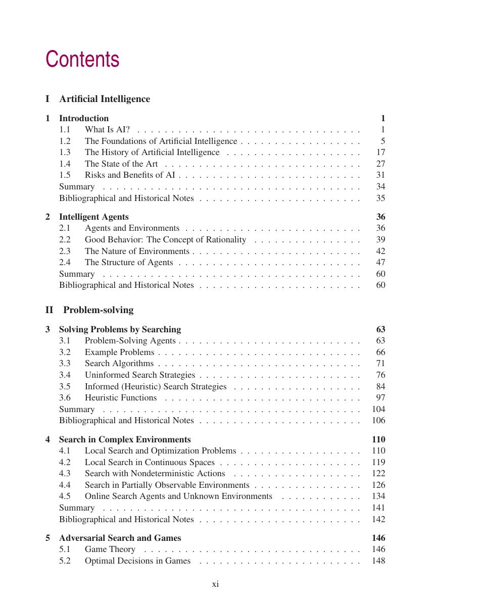 Preview page 8 of Artificial Intelligence A Modern Approach, 4th Edition Peter eBook