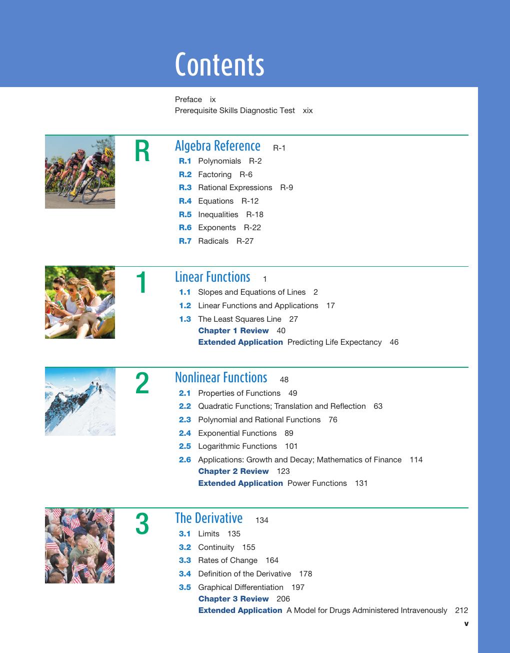 Preview page 7 of Calculus with Applications, 12e Margaret Lial eBook