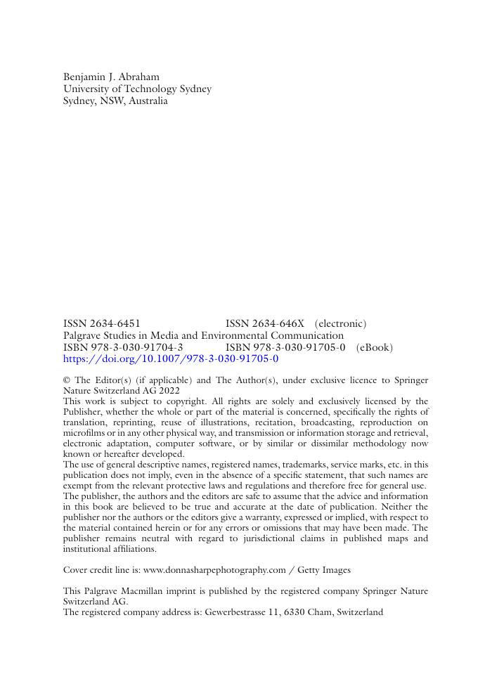 Preview page 5 of Digital Games After Climate Change, 1st Edition By Benjamin Abraham eBook