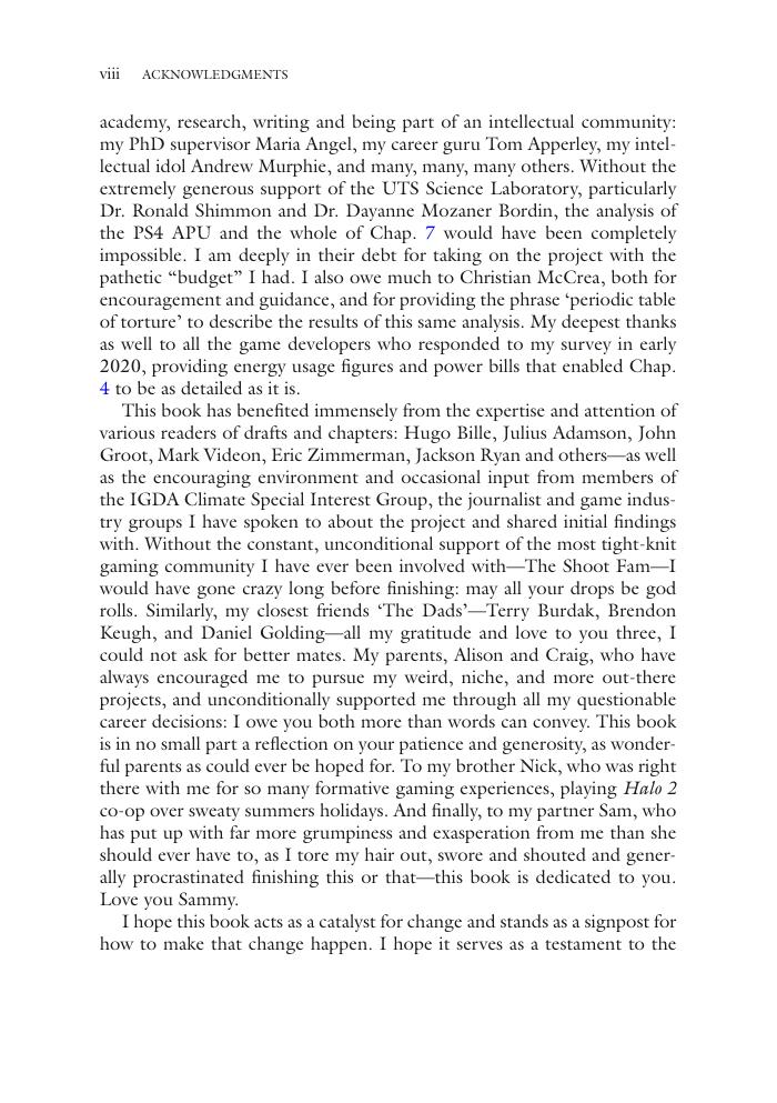 Preview page 8 of Digital Games After Climate Change, 1st Edition By Benjamin Abraham eBook