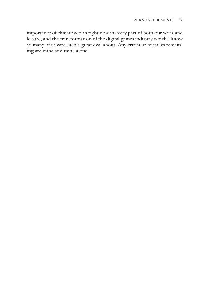 Preview page 9 of Digital Games After Climate Change, 1st Edition By Benjamin Abraham eBook